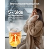 image:imageVEVOR Towel Warmer Bucket 20L Large Towel Warmer for Bathroom Auto Shut Off Towel Heater Fits up to Two 40x70 Oversized Towels Bathrobes Blankets 4Level Timer Towel Warmer Ideal for Spa GrayWhite