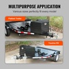 image:imageVEVOR Trailer Tongue Box Heavy Duty Trailer Tongue Tool Box Storage Organizer with Lock amp Keys Utility Tool Chest for Pickup Truck Bed RV SUV OffRoad Vehicle Steel 36 x 12 x 1239 Black