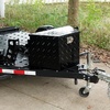 image:imageVEVOR Trailer Tongue Box Heavy Duty Trailer Tongue Tool Box Storage Organizer with Lock amp Keys Utility Tool Chest for Pickup Truck Bed RV SUV OffRoad Vehicle Steel 36 x 12 x 1229 Black