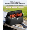 image:imageVEVOR Trailer Tongue Box Heavy Duty Trailer Tongue Tool Box Storage Organizer with Lock amp Keys Utility Tool Chest for Pickup Truck Bed RV SUV OffRoad Vehicle Steel 36 x 12 x 1249 Black