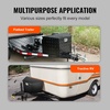 image:imageVEVOR Trailer Tongue Box Heavy Duty Trailer Tongue Tool Box Storage Organizer with Lock amp Keys Utility Tool Chest for Pickup Truck Bed RV SUV OffRoad Vehicle Steel 36 x 12 x 1233 Black