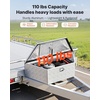 image:imageVEVOR Trailer Tongue Box Heavy Duty Trailer Tongue Tool Box Storage Organizer with Lock amp Keys Utility Tool Chest for Pickup Truck Bed RV SUV OffRoad Vehicle Steel 36 x 12 x 1239 Silver