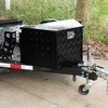 image:imageVEVOR Trailer Tongue Box Heavy Duty Trailer Tongue Tool Box Storage Organizer with Lock amp Keys Utility Tool Chest for Pickup Truck Bed RV SUV OffRoad Vehicle Steel 36 x 12 x 1233 Black