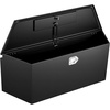 image:imageVEVOR Trailer Tongue Box Heavy Duty Trailer Tongue Tool Box Storage Organizer with Lock amp Keys Utility Tool Chest for Pickup Truck Bed RV SUV OffRoad Vehicle Steel 36 x 12 x 1249 Black