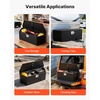 image:imageVEVOR Trailer Tongue Box Heavy Duty Trailer Tongue Tool Box Storage Organizer with Lock amp Keys Utility Tool Chest for Pickup Truck Bed RV SUV OffRoad Vehicle Steel 36 x 12 x 1236 x 123 x 12 in