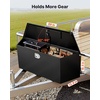 image:imageVEVOR Trailer Tongue Box Heavy Duty Trailer Tongue Tool Box Storage Organizer with Lock amp Keys Utility Tool Chest for Pickup Truck Bed RV SUV OffRoad Vehicle Steel 36 x 12 x 1249 Black