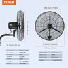 image:imageVEVOR Wall Mount Fan 18 Inch IP44 Waterproof 3 Speed Metal Fan with Triangle Bracket Set for Commercial Warehouse Greenhouse Workshop Covered Patio Factory and Basement30 Inch