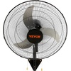 image:imageVEVOR Wall Mount Fan 18 Inch IP44 Waterproof 3 Speed Metal Fan with Triangle Bracket Set for Commercial Warehouse Greenhouse Workshop Covered Patio Factory and Basement20 Inch 2 Pack