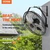 image:imageVEVOR Wall Mount Fan 18 Inch IP44 Waterproof 3 Speed Metal Fan with Triangle Bracket Set for Commercial Warehouse Greenhouse Workshop Covered Patio Factory and Basement18 Inch