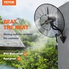 image:imageVEVOR Wall Mount Fan 18 Inch IP44 Waterproof 3 Speed Metal Fan with Triangle Bracket Set for Commercial Warehouse Greenhouse Workshop Covered Patio Factory and Basement24 Inch