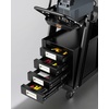 image:imageVEVOR Welding Cart 3Tier Welder Cart Heavy Duty with 400 Lbs Weight Capacity 360 Swivel Wheels Tank Storage Safety Chains Rolling MIG Welder Cart for TIG ARC MMA Plasma Cutter Welding Machine2Tier 4 Drawers