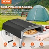 image:imageVEVOR WoodFired Pizza Oven Outdoor 12 Auto Rotate Pizza Ovens Portable Pellet Pizza Maker with Thermometer amp Electric Rotating System Pizza Stone Carry Bag amp Shovel for Backyard Patio Camping16 Inch