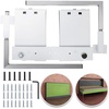 image:imageHappybuy Murphy Mounting Wall Springs Mechanism Heavy Duty Support Hardware DIY Kit for King Queen Bed Vertical WhiteHorizontal