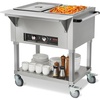 image:imageVEVOR 3Pan Commercial Food Warmer 3 x 206QT Electric Steam Table 1500W Professional Buffet Catering Food Warmer with Acrylic Sneeze Guard Food Grade Stainless Steel Server for Party Restaurant2Pan
