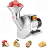 image:imageVEVOR 550W Electric Fruit Apple Crusher SUS304 Desktop Crushing Machine Grinds Whole Apples Up to 276 Dia 60 KGH Capacity Cider Press for Apples Pears Pineapple Guava Carrot Potato550W