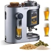 image:imageVEVOR Automatic Home Beer Brewer 1500W Electric Beer Brewing Machine 343 Gal AllinOne Home Brewer with Mash Boil Device 304 Stainless Steel Internal Tank Auto Temperature amp Pressure Control