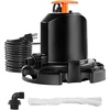 image:imageVEVOR Automatic Pool Cover Pump 12 HP 1600 GPH 120V Submersible Swimming Pool Cover Pump with 25 ft Power Cord 25 ft Max Head Lift Water Removal and Transfer Pump for Pool Draining Hot Tubs12 HP 1575 GPH