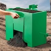 image:imageVEVOR Ballast Box 3Point Category 1 Tractor Ballast of 800 lbs Capacity with Standard 2 Inch Hitch Receiver HeavyDuty Steel 32 ft Large Volume Durable Loader Attachment with Sliding Door GreenGreen