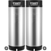 image:imageVEVOR Cleaning Keg 5 Gallon19L Keg Line Cleaning Kit with 4 D Coupler Connections amp Rubber Base Beer Lines Cleaner Used for Beer Line Cleaning 304 Stainless Steel Kegerator Beers Lines Cleaner Kit5 Gal2  Corny Keg