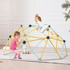 image:imageVEVOR Climbing Dome 10FT Geometric Dome Climber with Hammock and Swing Jungle Gym Supports 750LBS and Easy Assembly for Kids 3 to 10 Years Old with Climbing Grip Outdoor Backyard Play Equipment6 FT