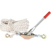 image:imageVEVOR Come Along Winch 2 Ton 4409 lbs Pulling Capacity 12 ft Steel Cable 2 Hooks Heavy Duty Ratchet Power Puller Tool with Dual Gears Automotive Hoist Cable Puller Ideal for Vehicle Rescue34 Ton