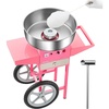 image:imageVEVOR Electric Cotton Candy Machine 1000W Commercial Candy Floss Maker with 205 in Stainless Steel Bowl Sugar Scoop and Drawer Easy Home Use Perfect for Kids Birthday Family Party BluePink