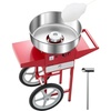 image:imageVEVOR Electric Cotton Candy Machine 1000W Commercial Candy Floss Maker with 205 in Stainless Steel Bowl Sugar Scoop and Drawer Easy Home Use Perfect for Kids Birthday Family Party BlueRed