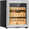 image:imageVEVOR Electric Humidor 50L 300 Counts Electric Cigar Humidor Cabinet with Compressor Cooling Constant Humidity amp Temperature Control Spanish Cedar Wood Shelves amp Drawers 2 Layers for Household50L