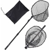 image:imageVEVOR Fishing Net Landing Nets with Telescopic Handle Lightweight and Stronger Fish Gear Durable and FishFriendly for Kayak Boat Bank Pond563 inch