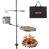image:imageVEVOR Folding Campfire Grill Heavy Duty Steel Mesh Grate 224 Portable Camping Grates Over Fire Pit Camp Fire Cooking Equipment with Legs Carrying Bag Grilling Rack for Outdoor Open Flame Cooking1414 inch
