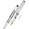 image:imageVEVOR Heavy Duty Drawer Slides 16inch 1 Pair Locking Drawer Slides 250lbs Load Capacity Side Mount Ball Bearing 3Fold Full ExtensionNew