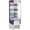 image:imageVEVOR Open Air Merchandiser 3Tier Shelving Commercial Refrigerator Grab and Go Display Cooler Refrigerator with Air Curtain 4 Swivel Wheels LED Light for Restaurants Stores Office 78cuft78 cuft