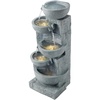 image:imageVEVOR Outdoor Water Fountain 4961 in Height Fountain and Waterfall 5Tier Floor Standing JarShaped Cascading Fountains with LED Light and Pump for Outdoor Indoor Garden Home Patio amp Backyard315 Inch