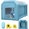 image:imageVEVOR Portable Inflatable Paint Booth 26x15x10ft Spray Car Tent wAir Filter System amp 2 Blowers Upgraded Blow Up Booth Tent Auto Workstation Parking Garage2350W750W