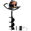 image:imageVEVOR Post Hole Digger Gas Powered 52CC 1450W Earth Auger 8 Drill Bit amp 1 Ext Rod FarmGarden Post Hole Digger EPA Certified8in 52cc