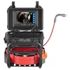 image:imageVEVOR Sewer Camera 165 ft50m SelfLeveling Drain Camera with 512Hz Transmitter Distance Counter 9 Screen 1080P HD Snake Plumbing Cameras with Lights12 LED amp 32GB Card for Duct Pipe98ft with 9 1080P HD Screen