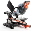 image:imageVEVOR Sliding Compound Miter Saw 10Inch Blade 15 Amp Motor 60Tooth Corded Double Bevel Sliding Miter Saw LED Precision Alignment Angle Adjustable for Wood Composite Decking Laminates2532 x 1622 x 13 in
