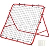 image:imageVEVOR Soccer Rebounder Net QuickSwitch Angle Soccer Goal Rebounder for Control Passing Practice HeavyDuty Iron Frame amp PE Net Easy Setup Ball Training Equipment for TeensampAdults 33x33FT