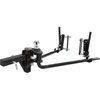 image:imageVEVOR Sway Control Weight Distribution Hitch 1500 lbs Capacity Trailer Hitch Kit with 2Inch Solid Steel Shank 2516 Inch Alloy Steel Ball PowderCoated Load Leveling Black1500lbs