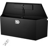 image:imageVEVOR Trailer Tongue Box Heavy Duty Trailer Tongue Tool Box Storage Organizer with Lock amp Keys Utility Tool Chest for Pickup Truck Bed RV SUV OffRoad Vehicle Steel 36 x 12 x 1249 Black