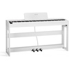 image:imageVEVOR Weighted Digital Piano 88 Keys Fully Weighted Electric Piano Keyboard with Furniture Stand Power Adapter Triple Pedal Record Function 280 Tones Wireless Connection for Beginners BlackWhite