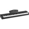 image:imageVEVOR Weighted Digital Piano 88 Keys Fully Weighted Electric Piano Keyboard with Furniture Stand Power Adapter Triple Pedal Record Function 280 Tones Wireless Connection for Beginners BlackBlack  without Stand