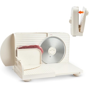 image:imageMeat Slicer 340W Electric Deli Food Slicer with 10 SUS420 Stainless Steel Blade and Builtin Sharpening Stone 006 inch Adjustable Thickness for Commercial and Home Use Cut Meat and Cheese67 inch