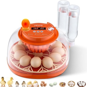 image:imageVEVOR 18 Egg Incubator Automatic Egg Turner with LED Candler Temperature amp Humidity Control 360 View Clear Window Auto Water Refill Poultry Eggs Incubators for Hatching Chicks Ducks Goose Quail  Precise ControlDigital Display12 Eggs