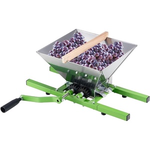 image:imageVEVOR 550W Electric Fruit Apple Crusher SUS304 Desktop Crushing Machine Grinds Whole Apples Up to 276 Dia 60 KGH Capacity Cider Press for Apples Pears Pineapple Guava Carrot Potato18 Gal7L