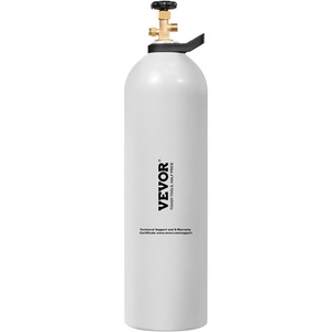 image:imageVEVOR CO2 Tank 10 lbs New Aluminum Alloy Cylinder CO2 Air Tank with Light Spray Coating CGA320 Valve Handle amp Adjustable Pressure DOT Approved Cylinder for Draft Beer Dispensing15 lbs