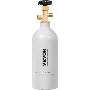 image:imageVEVOR CO2 Tank 10 lbs New Aluminum Alloy Cylinder CO2 Air Tank with Light Spray Coating CGA320 Valve Handle amp Adjustable Pressure DOT Approved Cylinder for Draft Beer Dispensing25 lbs
