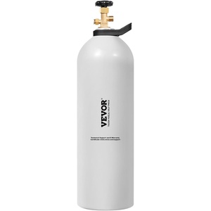 image:imageVEVOR CO2 Tank 10 lbs New Aluminum Alloy Cylinder CO2 Air Tank with Light Spray Coating CGA320 Valve Handle amp Adjustable Pressure DOT Approved Cylinder for Draft Beer Dispensing20 lbs