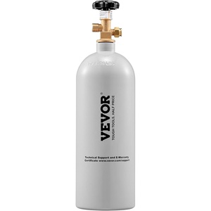 image:imageVEVOR CO2 Tank 10 lbs New Aluminum Alloy Cylinder CO2 Air Tank with Light Spray Coating CGA320 Valve Handle amp Adjustable Pressure DOT Approved Cylinder for Draft Beer Dispensing5 lbs