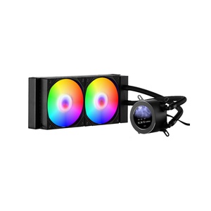 image:imageVEVOR CPU Liquid Cooler AIO CPU Water Cooler  360mm PWM Fans amp Pump Freestyle Images GIFS MP4  or Speed in 21 LCD Display Fits Intel 115X1366201117001200 AMD AM4AM5240 mm PWM Fans  ARGB Light